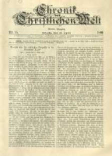 Chronik der christlichen Welt. 1899.04.13 Jg.9 Nr.15