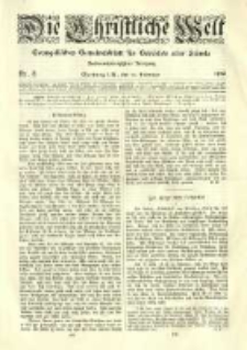 Die Christliche Welt: evangelisches Gemeindeblatt f&uuml;r Gebildete aller St&auml;nde. 1912.02.22 Jg.26 Nr.8