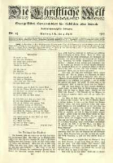 Die Christliche Welt: evangelisches Gemeindeblatt f&uuml;r Gebildete aller St&auml;nde. 1912.04.04 Jg.26 Nr.14