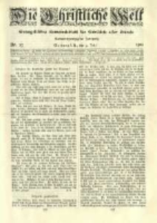 Die Christliche Welt: evangelisches Gemeindeblatt f&uuml;r Gebildete aller St&auml;nde. 1912.07.04 Jg.26 Nr.27