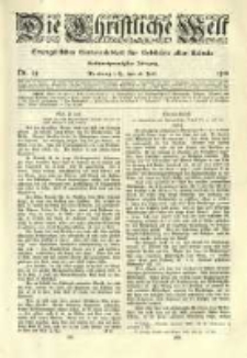 Die Christliche Welt: evangelisches Gemeindeblatt für Gebildete aller Stände. 1912.07.18 Jg.26 Nr.29