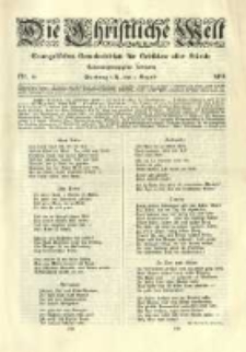 Die Christliche Welt: evangelisches Gemeindeblatt für Gebildete aller Stände. 1912.08.01 Jg.26 Nr.31
