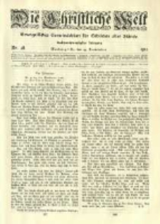 Die Christliche Welt: evangelisches Gemeindeblatt für Gebildete aller Stände. 1912.09.19 Jg.26 Nr.38