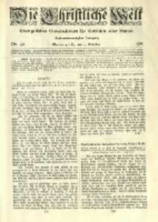 Die Christliche Welt: evangelisches Gemeindeblatt für Gebildete aller Stände. 1912.10.03 Jg.26 Nr.40