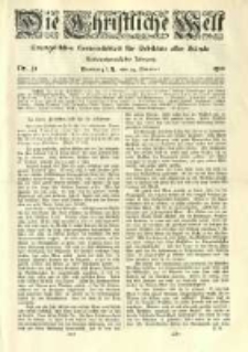 Die Christliche Welt: evangelisches Gemeindeblatt für Gebildete aller Stände. 1912.10.24 Jg.26 Nr.43