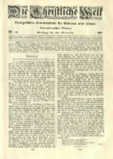 Die Christliche Welt: evangelisches Gemeindeblatt f&uuml;r Gebildete aller St&auml;nde. 1912.11.01 Jg.26 Nr.44