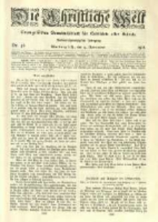 Die Christliche Welt: evangelisches Gemeindeblatt f&uuml;r Gebildete aller St&auml;nde. 1912.11.14 Jg.26 Nr.46
