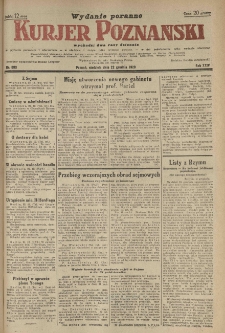 Kurier Poznański 1929.12.22 R.24 nr 593