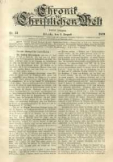 Chronik der christlichen Welt. 1899.08.03 Jg.9 Nr.31
