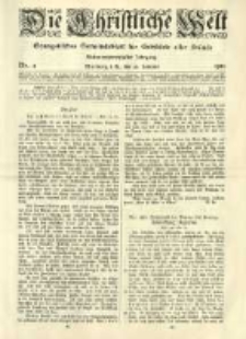 Die Christliche Welt: evangelisches Gemeindeblatt f&uuml;r Gebildete aller St&auml;nde. 1913.01.16 Jg.27 Nr.3