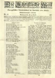 Die Christliche Welt: evangelisches Gemeindeblatt für Gebildete aller Stände. 1913.04.17 Jg.27 Nr.16