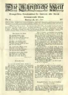 Die Christliche Welt: evangelisches Gemeindeblatt für Gebildete aller Stände. 1913.06.05 Jg.27 Nr.23