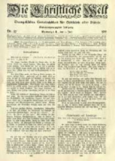 Die Christliche Welt: evangelisches Gemeindeblatt f&uuml;r Gebildete aller St&auml;nde. 1913.07.03 Jg.27 Nr.27