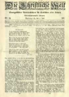 Die Christliche Welt: evangelisches Gemeindeblatt für Gebildete aller Stände. 1913.07.17 Jg.27 Nr.29