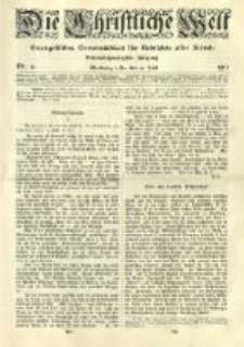 Die Christliche Welt: evangelisches Gemeindeblatt f&uuml;r Gebildete aller St&auml;nde. 1913.07.31 Jg.27 Nr.31