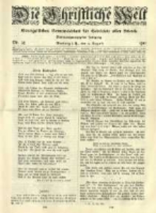 Die Christliche Welt: evangelisches Gemeindeblatt für Gebildete aller Stände. 1913.08.21 Jg.27 Nr.34