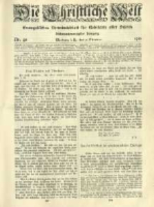 Die Christliche Welt: evangelisches Gemeindeblatt f&uuml;r Gebildete aller St&auml;nde. 1913.10.02 Jg.27 Nr.40