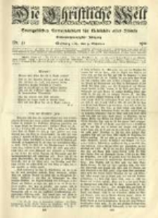Die Christliche Welt: evangelisches Gemeindeblatt für Gebildete aller Stände. 1913.10.09 Jg.27 Nr.41