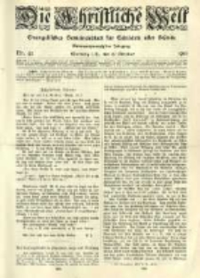 Die Christliche Welt: evangelisches Gemeindeblatt für Gebildete aller Stände. 1913.10.16 Jg.27 Nr.42