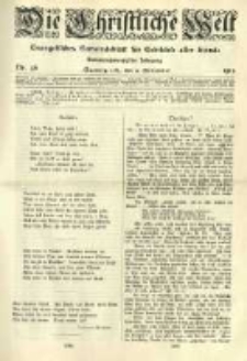 Die Christliche Welt: evangelisches Gemeindeblatt f&uuml;r Gebildete aller St&auml;nde. 1913.11.13 Jg.27 Nr.46