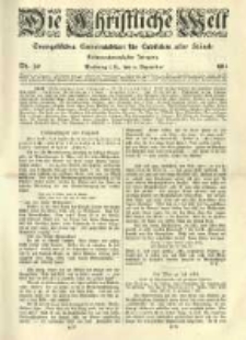 Die Christliche Welt: evangelisches Gemeindeblatt f&uuml;r Gebildete aller St&auml;nde. 1913.12.11 Jg.27 Nr.50