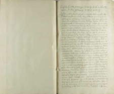 Copia Listu Pewnego starosty, do Xcia Jmci Prymasa Diebus Februarii A. 1733 pisanego