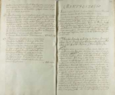 Manifest prymasa Teodora Potockiego Gdańsk, 17.10.1733