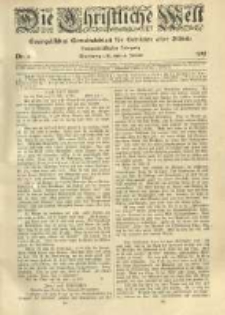 Die Christliche Welt: evangelisches Gemeindeblatt f&uuml;r Gebildete aller St&auml;nde. 1919.01.16 Jg.33 Nr.3