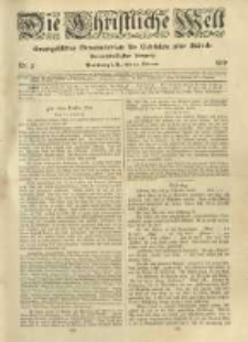 Die Christliche Welt: evangelisches Gemeindeblatt f&uuml;r Gebildete aller St&auml;nde. 1919.02.27 Jg.33 Nr.9