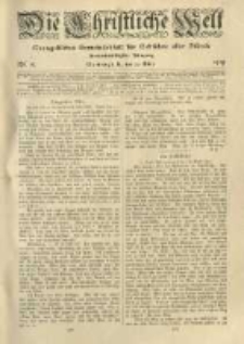 Die Christliche Welt: evangelisches Gemeindeblatt f&uuml;r Gebildete aller St&auml;nde. 1919.03.20 Jg.33 Nr.12