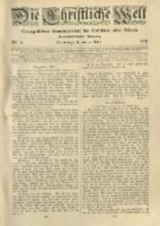Die Christliche Welt: evangelisches Gemeindeblatt für Gebildete aller Stände. 1919.03.20 Jg.33 Nr.12
