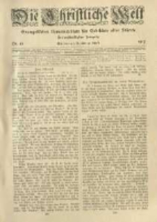 Die Christliche Welt: evangelisches Gemeindeblatt f&uuml;r Gebildete aller St&auml;nde. 1919.04.17 Jg.33 Nr.16