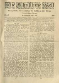 Die Christliche Welt: evangelisches Gemeindeblatt f&uuml;r Gebildete aller St&auml;nde. 1919.05.01 Jg.33 Nr.18