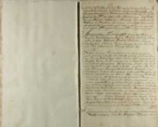 Umowa między Augustem III a wojskiem koronnym