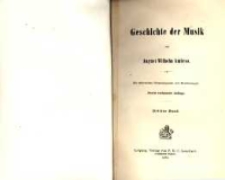 Geschichte der Musik. Bd.3