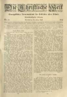 Die Christliche Welt: evangelisches Gemeindeblatt f&uuml;r Gebildete aller St&auml;nde. 1919.06.05 Jg.33 Nr.23