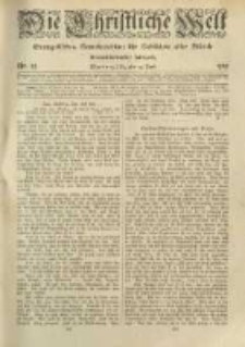 Die Christliche Welt: evangelisches Gemeindeblatt f&uuml;r Gebildete aller St&auml;nde. 1919.06.19 Jg.33 Nr.25