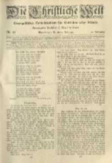 Die Christliche Welt: evangelisches Gemeindeblatt f&uuml;r Gebildete aller St&auml;nde. 1919.07.03 Jg.33 Nr.27