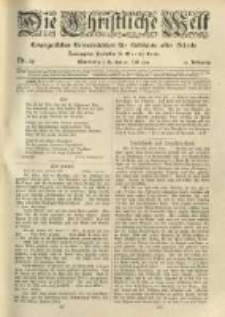 Die Christliche Welt: evangelisches Gemeindeblatt f&uuml;r Gebildete aller St&auml;nde. 1919.07.17 Jg.33 Nr.29