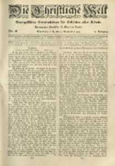 Die Christliche Welt: evangelisches Gemeindeblatt f&uuml;r Gebildete aller St&auml;nde. 1919.09.04 Jg.33 Nr.36