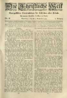 Die Christliche Welt: evangelisches Gemeindeblatt für Gebildete aller Stände. 1919.09.04 Jg.33 Nr.36