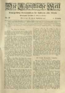 Die Christliche Welt: evangelisches Gemeindeblatt für Gebildete aller Stände. 1919.09.18 Jg.33 Nr.38