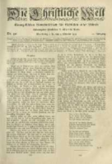 Die Christliche Welt: evangelisches Gemeindeblatt f&uuml;r Gebildete aller St&auml;nde. 1919.10.02 Jg.33 Nr.40