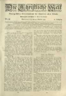 Die Christliche Welt: evangelisches Gemeindeblatt für Gebildete aller Stände. 1919.10.16 Jg.33 Nr.42