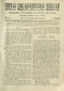 Die Christliche Welt: evangelisches Gemeindeblatt f&uuml;r Gebildete aller St&auml;nde. 1919.11.06 Jg.33 Nr.45