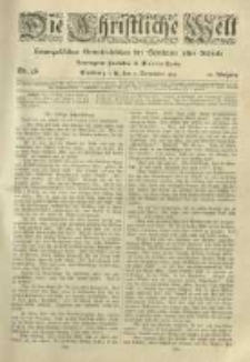 Die Christliche Welt: evangelisches Gemeindeblatt für Gebildete aller Stände. 1919.11.13 Jg.33 Nr.46