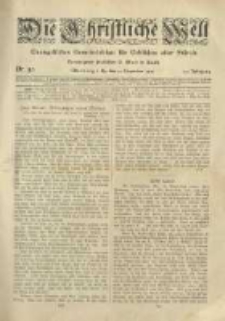 Die Christliche Welt: evangelisches Gemeindeblatt für Gebildete aller Stände. 1919.12.11 Jg.33 Nr.50