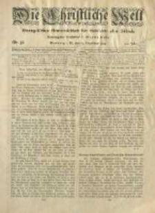 Die Christliche Welt: evangelisches Gemeindeblatt für Gebildete aller Stände. 1919.12.25 Jg.33 Nr.52