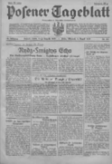 Posener Tageblatt 1939.08.09 Jg.78 Nr181