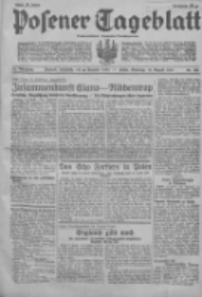 Posener Tageblatt 1939.08.13 Jg.78 Nr185